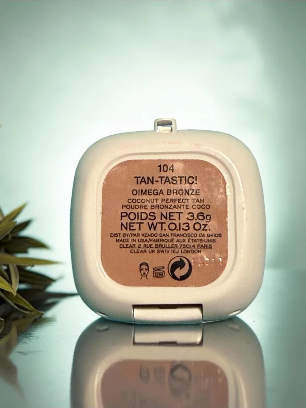 Marc Jacobs Cream Compact Bronzer - Tan-Tastic 104